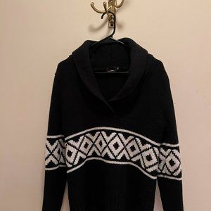 Black Icelandic Sweater